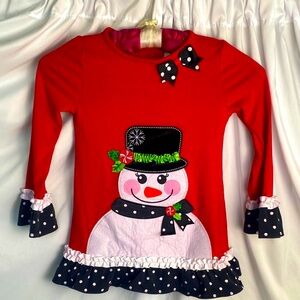 Rare Editions Snowman Dress